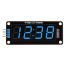 4 Digit Led Display Saat Modül Tm1637 - Mavi resmi