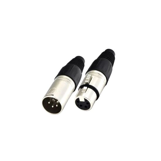 4 Pin Canon / Xlr Jak Kablo Tipi (takım) resmi