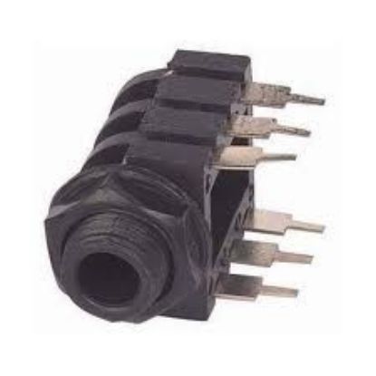 6.3mm Stereo Jak Dişi Şase Tip resmi