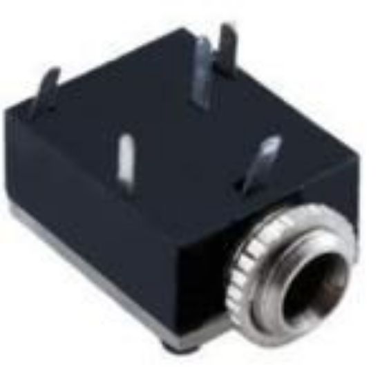 3.5mm Stereo Jack Dişi Somunlu (şase Tip) resmi