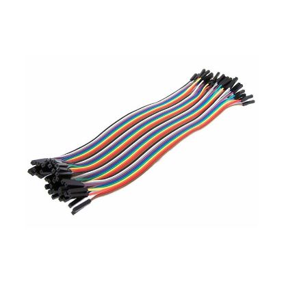 40 Adet Dişi-dişi Jumper Kablo 20cm resmi