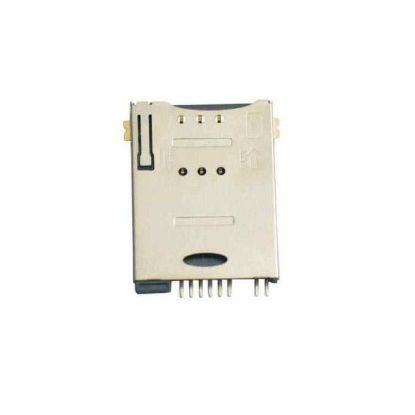 6+2 Pin Sim Kart Yuvası 6p+sw resmi