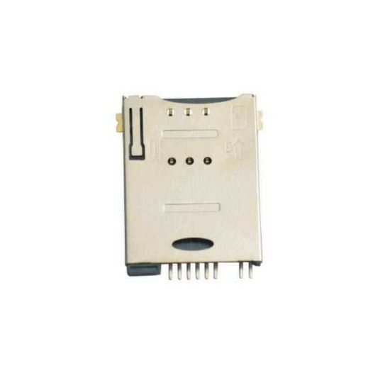 6+2 Pin Sim Kart Yuvası 6p+sw resmi