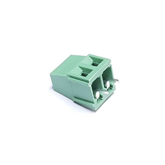 2 Pin 1 No 5.08mm Yeşil Klemens resmi