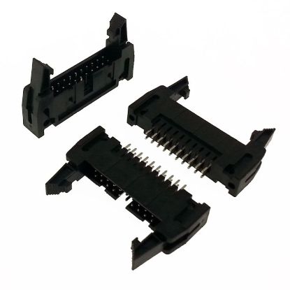 10 Pin Kilitli Erkek Idc Konnektör resmi