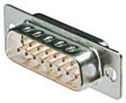 15 Pin Lehim Tip Erkek D-sub Konnektör resmi