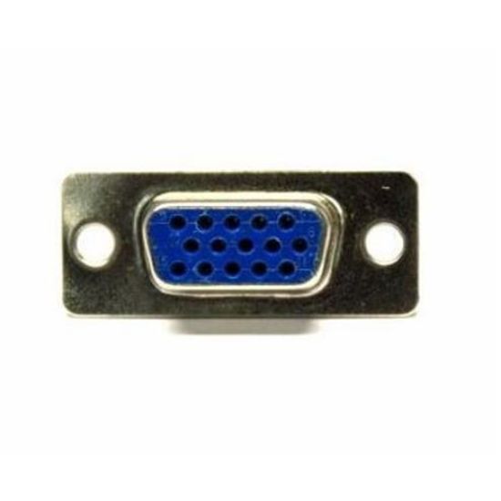15 Pin 3 Sıra Lehim Tip Dişi D-sub Konnektör resmi