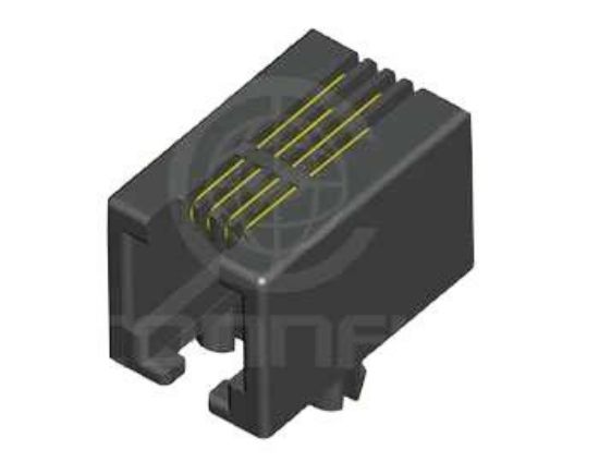 4p4c Plastik Dişi Pcb Konnektör resmi