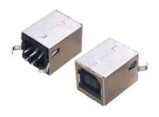 Ms097 Usb 2.0 B Konnektör 180c Dişi resmi