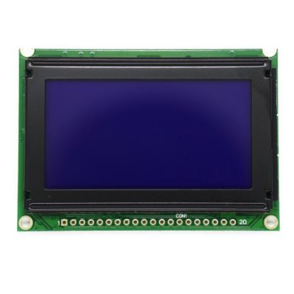128x64 Grafik Lcd Ekran Mavi - Wg12864b-tmı-v#n resmi