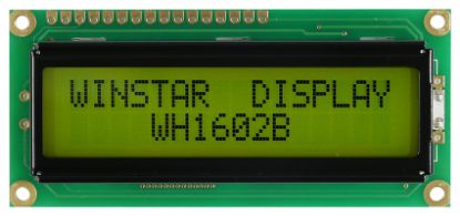 2x16 Lcd Ekran Yeşil - Wh1602b-yyh-etk resmi