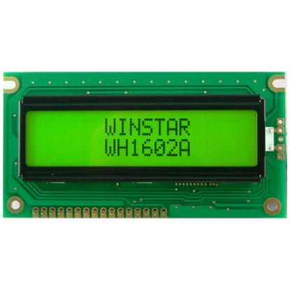 2x16 Lcd Ekran Yeşil - Wh1602a-yyh-ctk#010 resmi