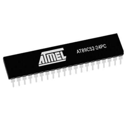 At89c52-24pc 8-bit 24mhz Mikrodenetleyici Dıp-40 resmi