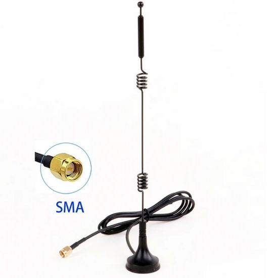 Yüksek Kazançlı 2.4g/5.8g 12dbi Sma Erkek (male) Wifi Anten resmi