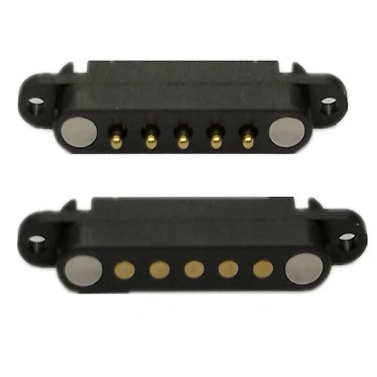 5 Pin 2.54mm Kulaklı Manyetik Konnektör Takım resmi