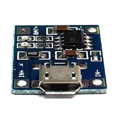 Tp4056 1a Lipo - Li Ion Pil Şarj Devresi Micro Usb Girişli - 1s Lipo Pil Uyumlu resmi