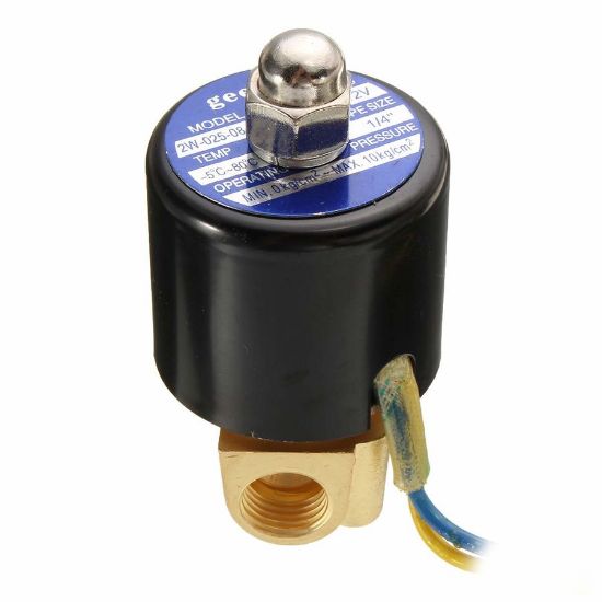12v Dc 1/4 İnç Selenoid Motor (elektrikli Valf) resmi