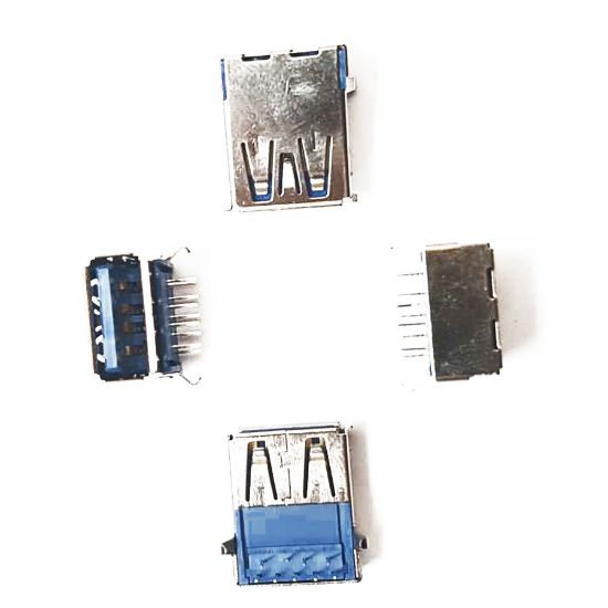 Us 005 Usb 3.0 A Konnektör 90c Dişi resmi