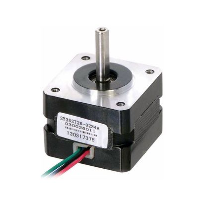 Nema 14 - 200 Adım Step Motor Bipolar - 35×28mm - 10v - 0.5 A resmi