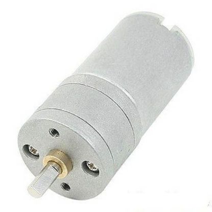 25mm 12v 50 Rpm Redüktörlü Dc Motor resmi