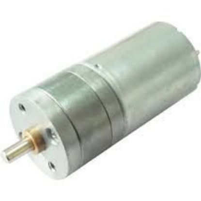 25mm 12v 120rpm Redüktörlü Dc Motor resmi