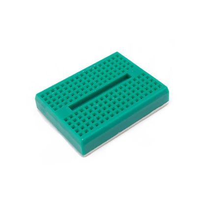 Mini Yapışkanlı Breadboard Yeşil 170 Nokta resmi