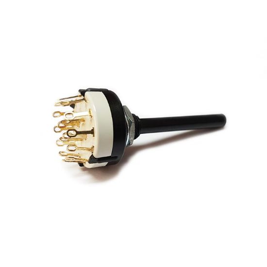 Rotary Switch 4x3 Solder Bbm - Lorlin resmi