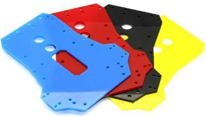 Mini Robot Gövdesi (siyah) resmi