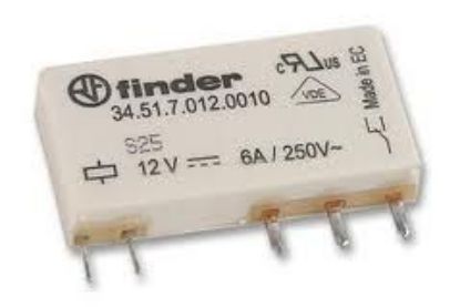 12v Finder Ciklet Röle (3451)-(12v 6a) - 34.51.7.012.0010 resmi
