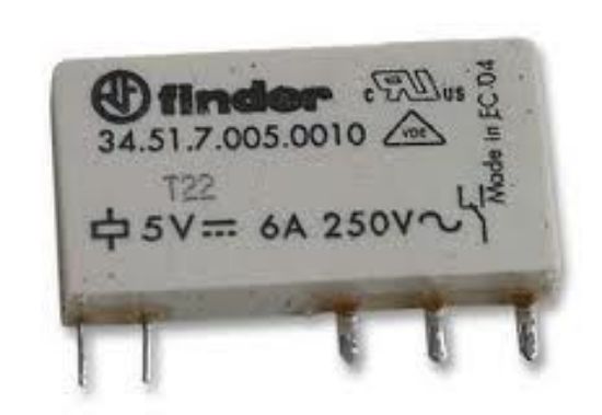5v Finder Ciklet Röle (3451)-(5v 6a) - 34.51.7.005.0010 resmi