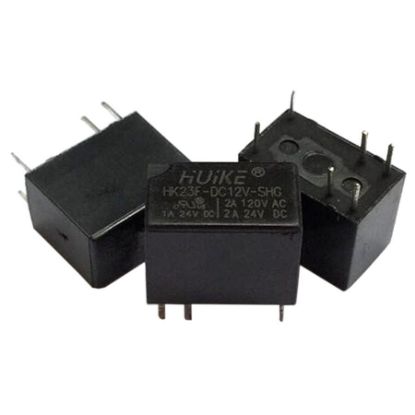 12v Mini Röle - (12v 2a) Hk23f-dc12v-shg resmi