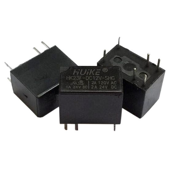 12v Mini Röle - (12v 2a) Hk23f-dc12v-shg resmi
