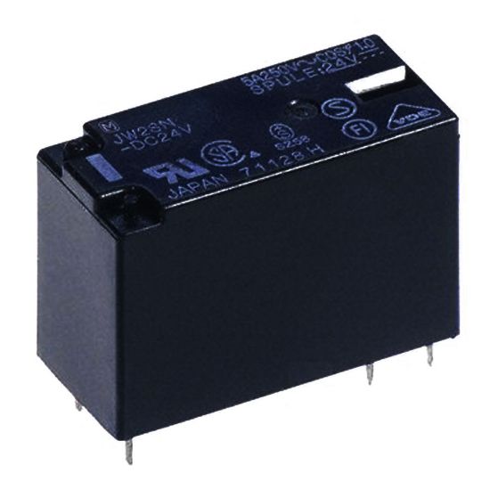Jw2sn-dc24v Panasonic Röle / 5a 250vac) resmi