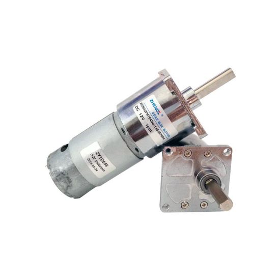 12v-24v 10 Rpm 42mm Redüktörlü Dc Motor resmi