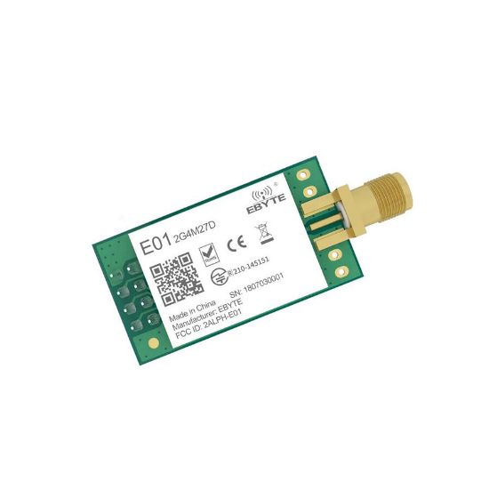 E01-2g4m27d Nrf24l01p 2.4ghz 27dbm Kablosuz Alıcı-verici Modülü resmi