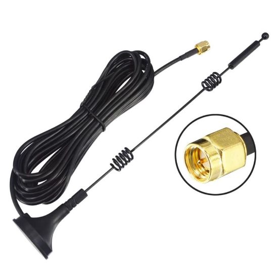 5800mhz 12dbi 22.3cm Manyetik Taban Sma Erkek (male) Wifi Anten resmi