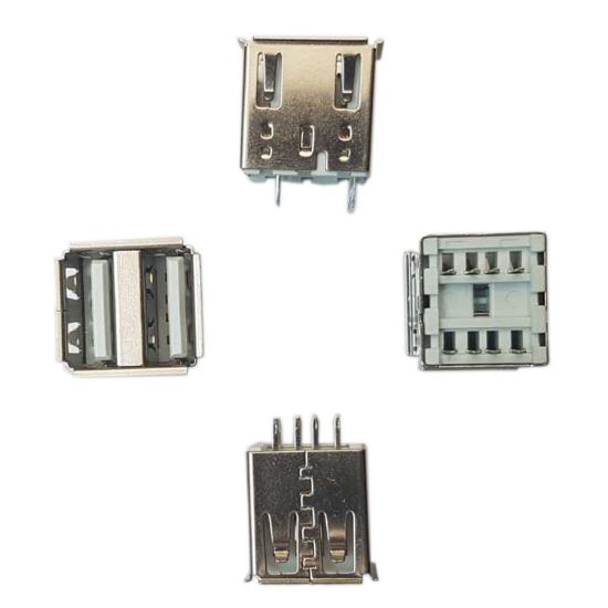 Ms 031 Usb 2.0 A Konnektör 180c Çiftli - İkili Kısa Dişi resmi