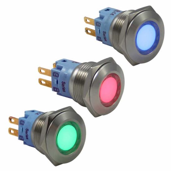 24v Rgb Sinyal Lambası 19mm resmi