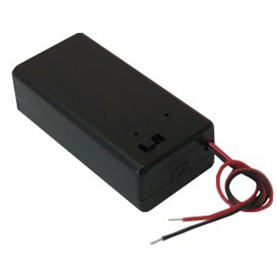 Aa Pil Yuvası Kapaklı Anahtarlı resmi