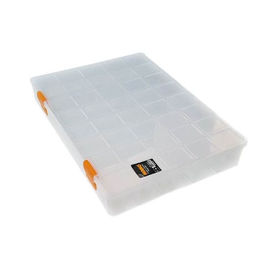 Mano Şeffaf Malzeme Kutusu 15 İnç Klasik Organizer - Ş-org-15 resmi