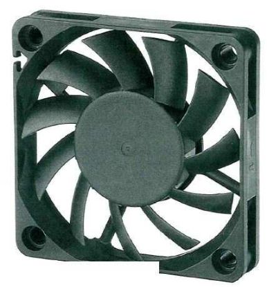 12v 60x60x10mm 0.21a 2.52w 4700rpm Fan resmi