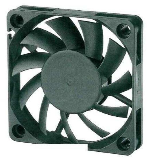 12v 60x60x10mm 0.21a 2.52w 4700rpm Fan resmi