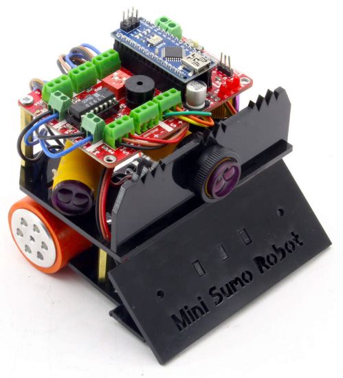 Frog Mini Sumo Robot Kiti - Montajlı resmi