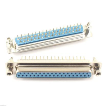 37 Pin İğne Ayak Dişi D-sub Konnektör resmi