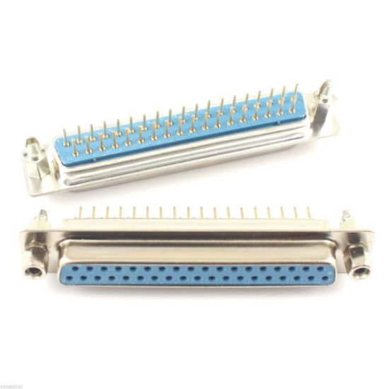 37 Pin İğne Ayak Dişi D-sub Konnektör resmi