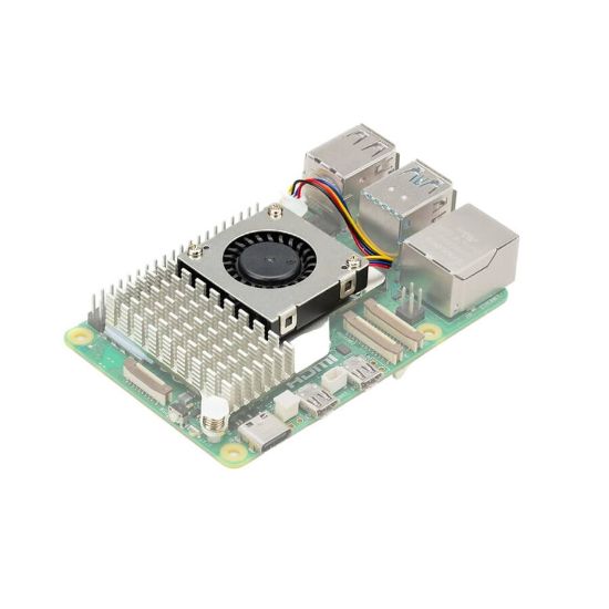 Raspberry Pi 5 Aktif Fanlı Soğutucu resmi