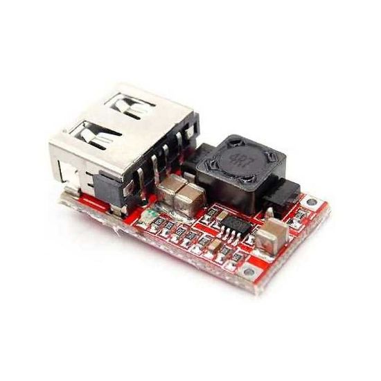 6v ~ 24v Giriş - 5v Çıkış 3a Dc Dc Çevirici - Usb Power Modül resmi