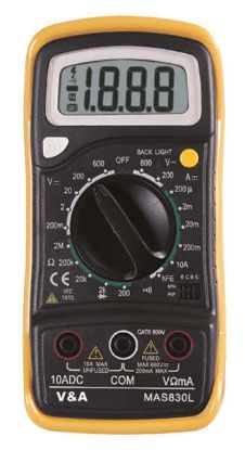 Mas-830l Digital Multimetre resmi