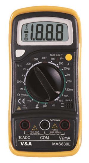 Mas-830l Digital Multimetre resmi