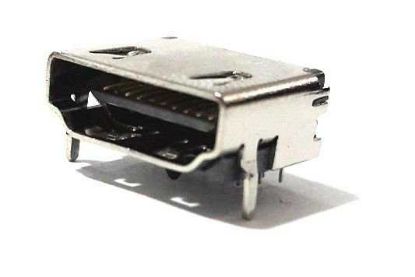 Hdmı Soket 3sıra 19 Pin Şase Monte 90 Derece resmi